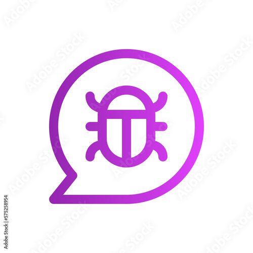 Free Download virus gradient icon - GFXLoad
