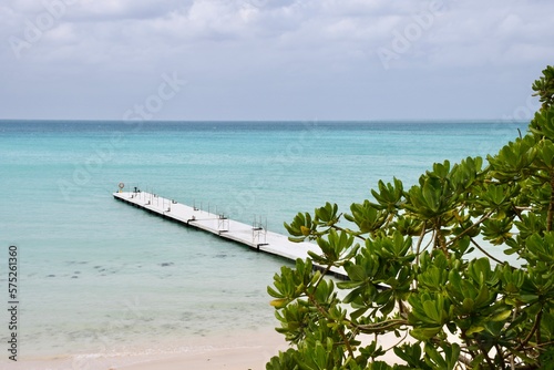 Yonaha Beach in Miyakojima island of Okinawa, Japan photo