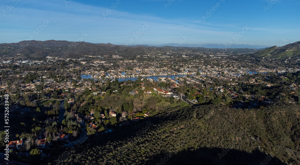 Aerial View of Westlake Village, Ventura County