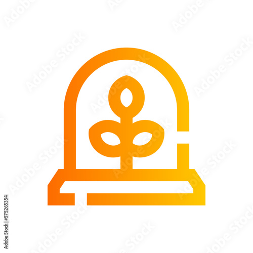 greenhouse gradient icon