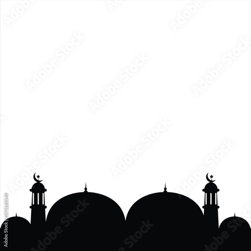 Mosque Religian Footer photo