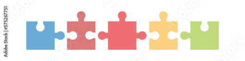 Puzzle Band Banner Bunt 