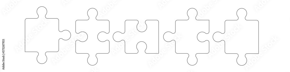 Puzzle Band Banner Hintergrund Elemente Puzzle Band Banner Hintergrund Elemente
