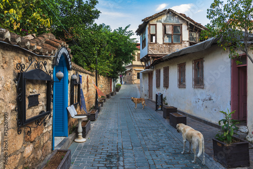 In the historic centre of Antalya photo