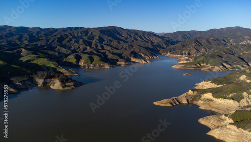 Upper Castaic Lake, Sierra Pelona Mountains photo