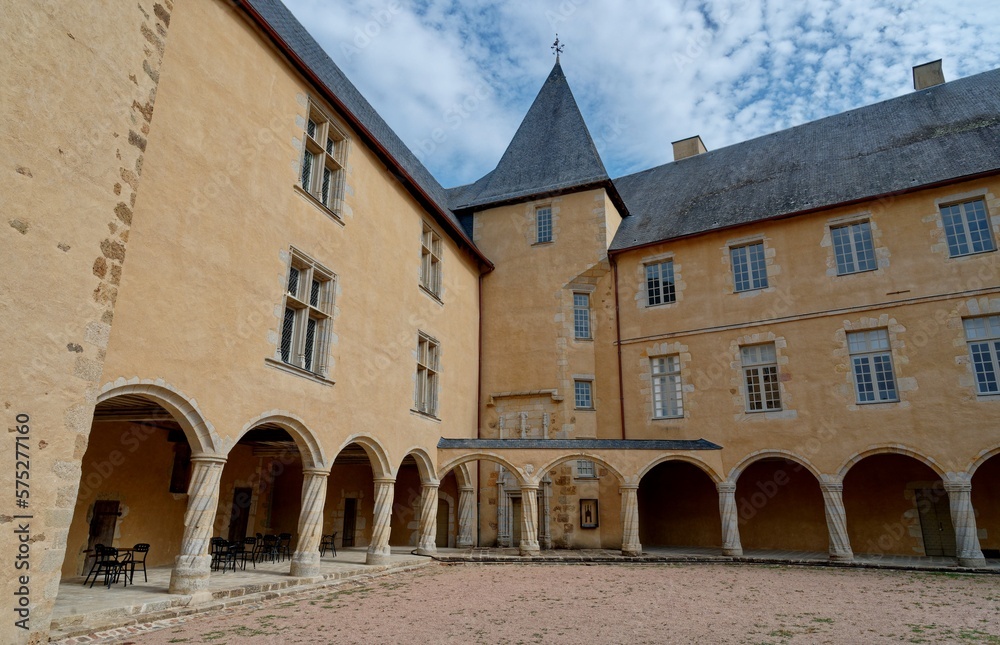 Chateau, Musée, Rochechouart, Haute-Vienne, Parc Naturel Régional Périgord Limousin⁩, ⁨France⁩