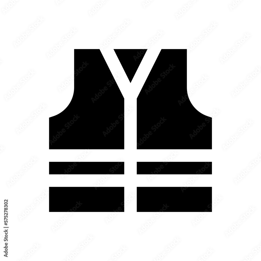 vest glyph icon vest glyph icon