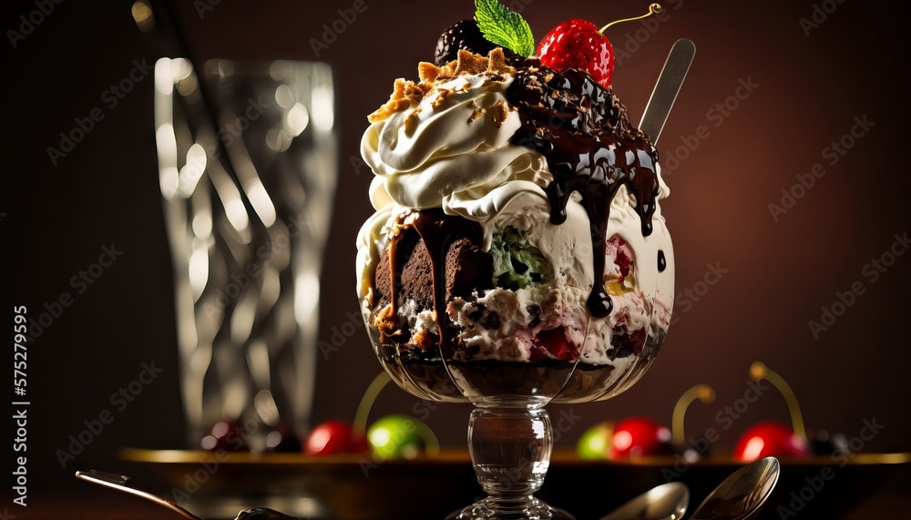 Schwarzwälder Kirschtorte Eisbecher: A sundae inspired by Black Forest ...