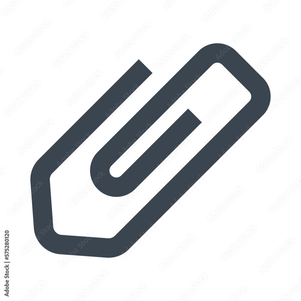 Paper clip icon Paper clip icon