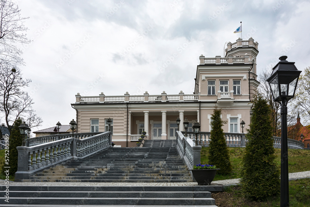 The building of the city museum in Druskininkai (Lithuania)