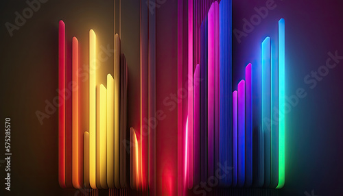background image from different bright neon colors