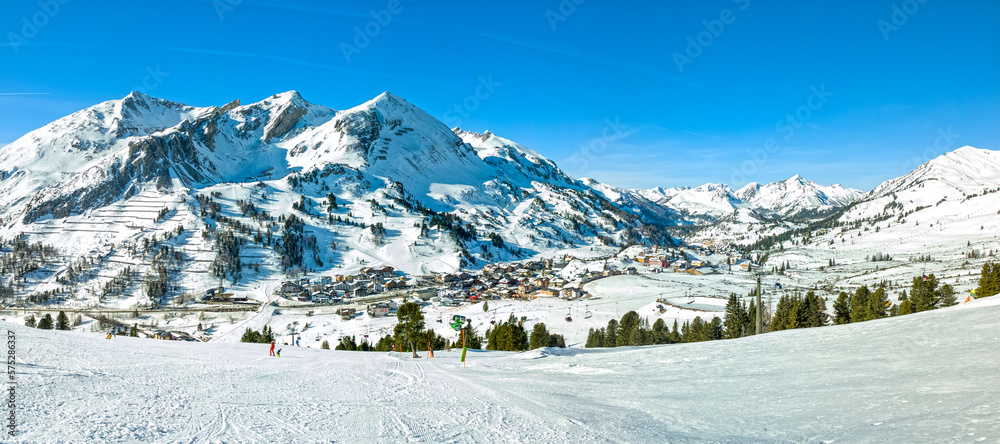 Obertauern, ski resort in Austria