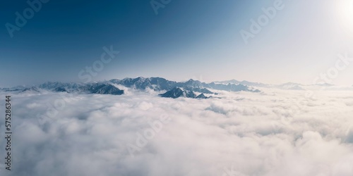 snow covered mountains © Guang