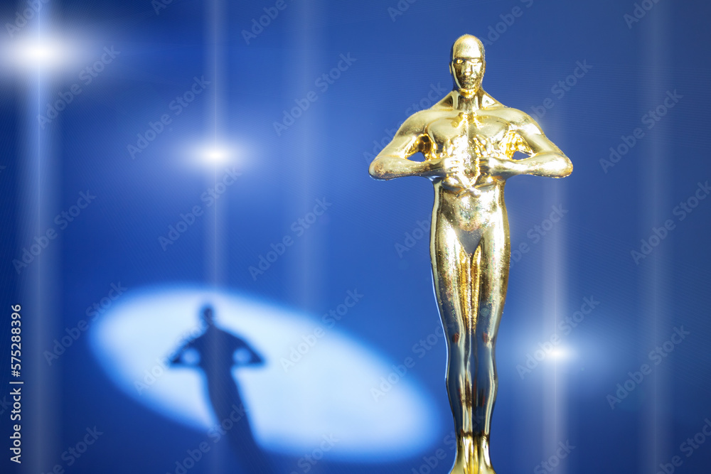 oscar trophy, cinematic awards ceremony Stock Photo Adobe Stock