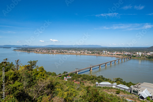 Pakse, Laos, vue depuis le Wat Phousalao