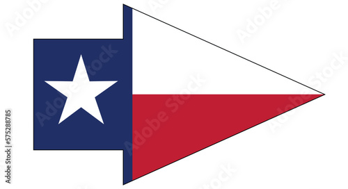 Free Download Texas State Flag Pointer Arrow - GFXLoad