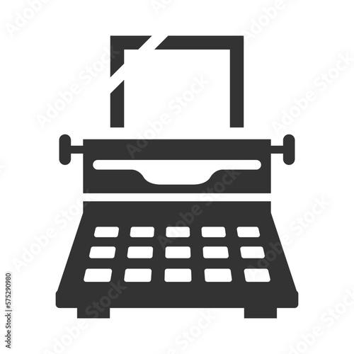 Type writer icon
