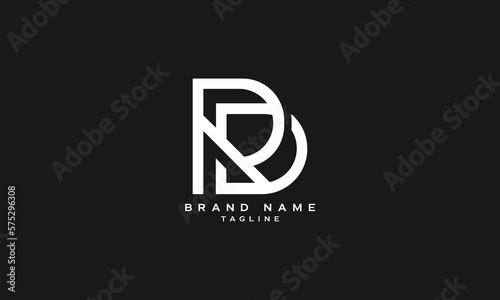 PRD, RPD, RD, DR, Abstract initial monogram letter alphabet logo design