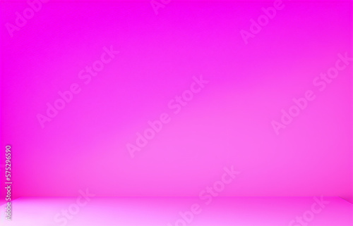 Abstract pink and gradient light background with studio backdrops. Blank display or clean room for showing product. Realistic 3D render.