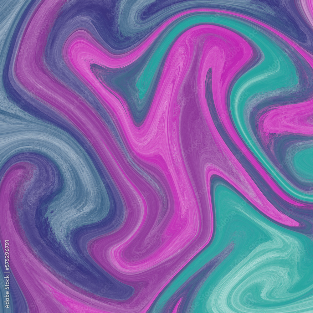 Obraz premium Soft Pastel Background Liquid Milk Grainy Texture Modern Textile Pattern wallpaper Marble water Space Twirl Vortex Digital Line Shape