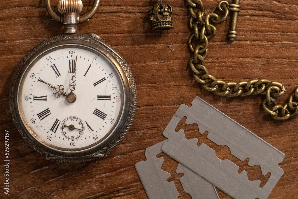 peaky blinder pocket watch Stock Photo Adobe Stock