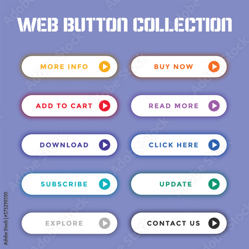 cta web button collection	
