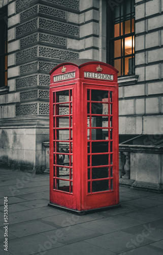 city red telephone box