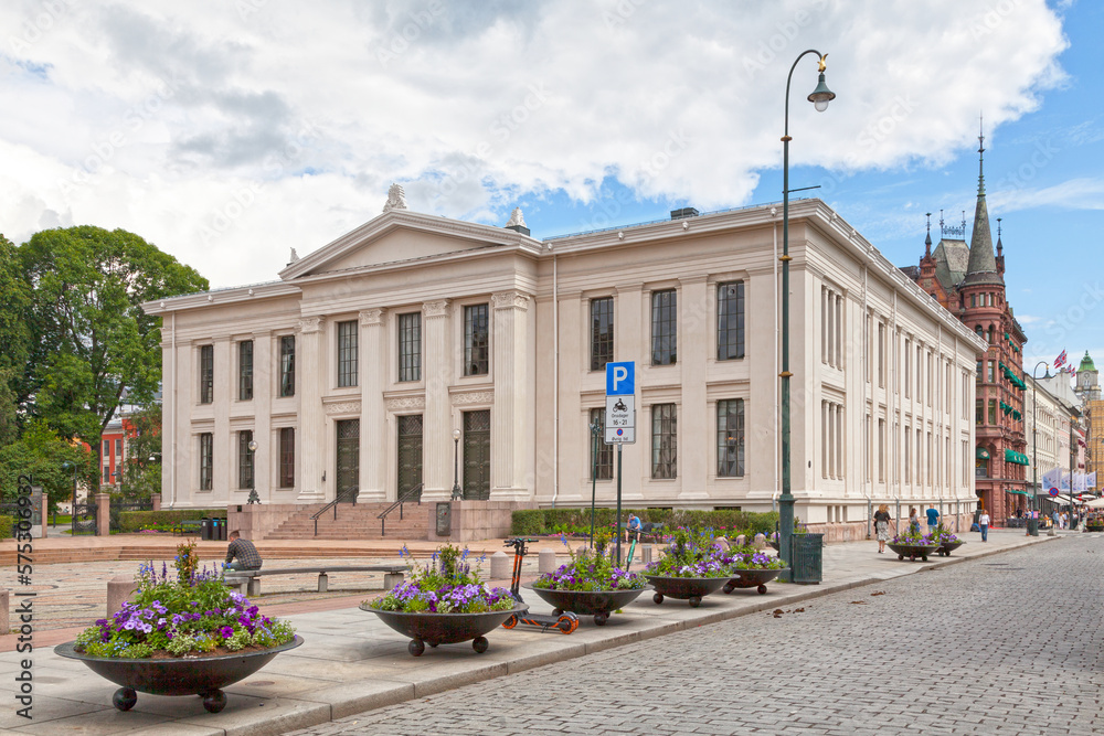 Obraz premium Domus Academica of the faculty of law in Oslo