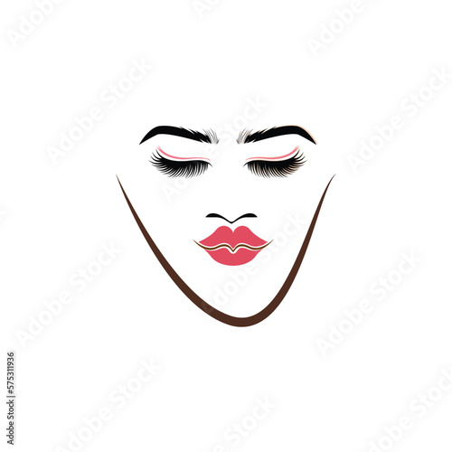 Face beauty icon