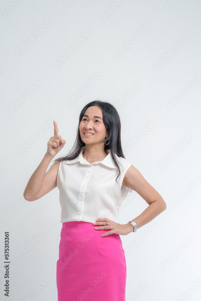 Portrait Confident Smile Business Designer Asian Woman Pink Office Suit Asian Business Girl Startup Success Leader Business Power Woman Executive Person Looking at Camera Copy Space Isolated White Portrait Confident Smile Business Designer Asian Woman Pink Office Suit Asian Business Girl Startup Success Leader Business Power Woman Executive Person Looking at Camera Copy Space Isolated White