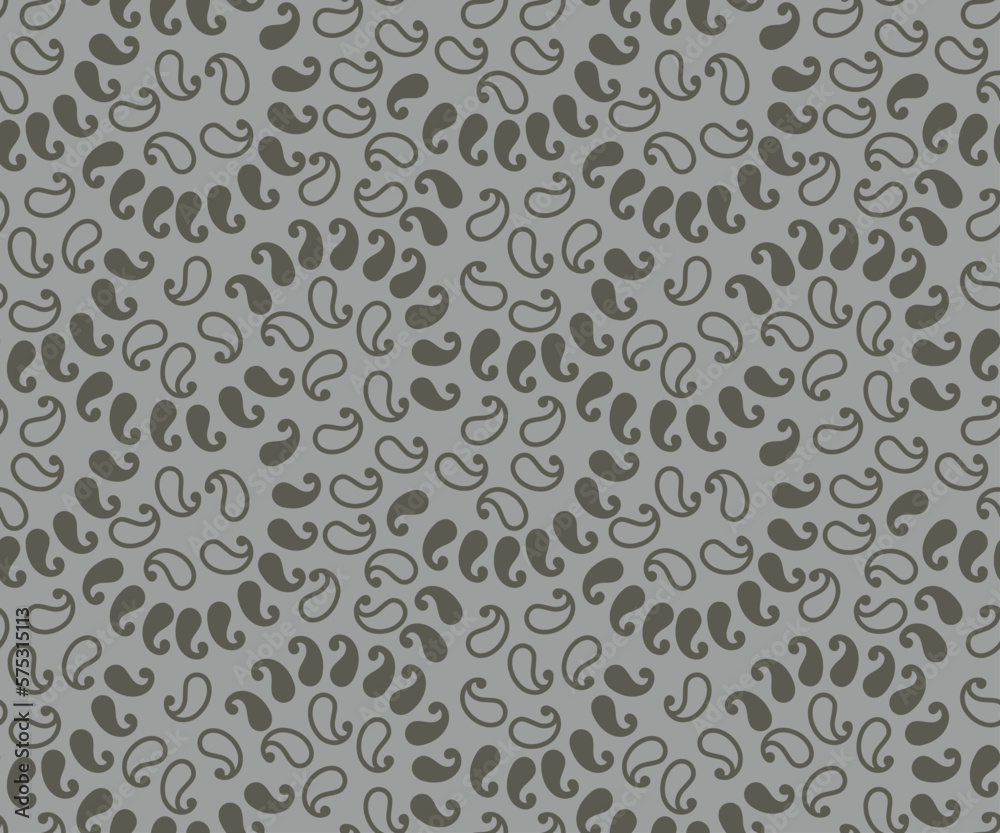 A tiny paisley pattern in Grey and Brown for wallpapers, backgrounds, backdrops, textiles, and various surfaces. A tiny paisley pattern in Grey and Brown for wallpapers, backgrounds, backdrops, textiles, and various surfaces.
