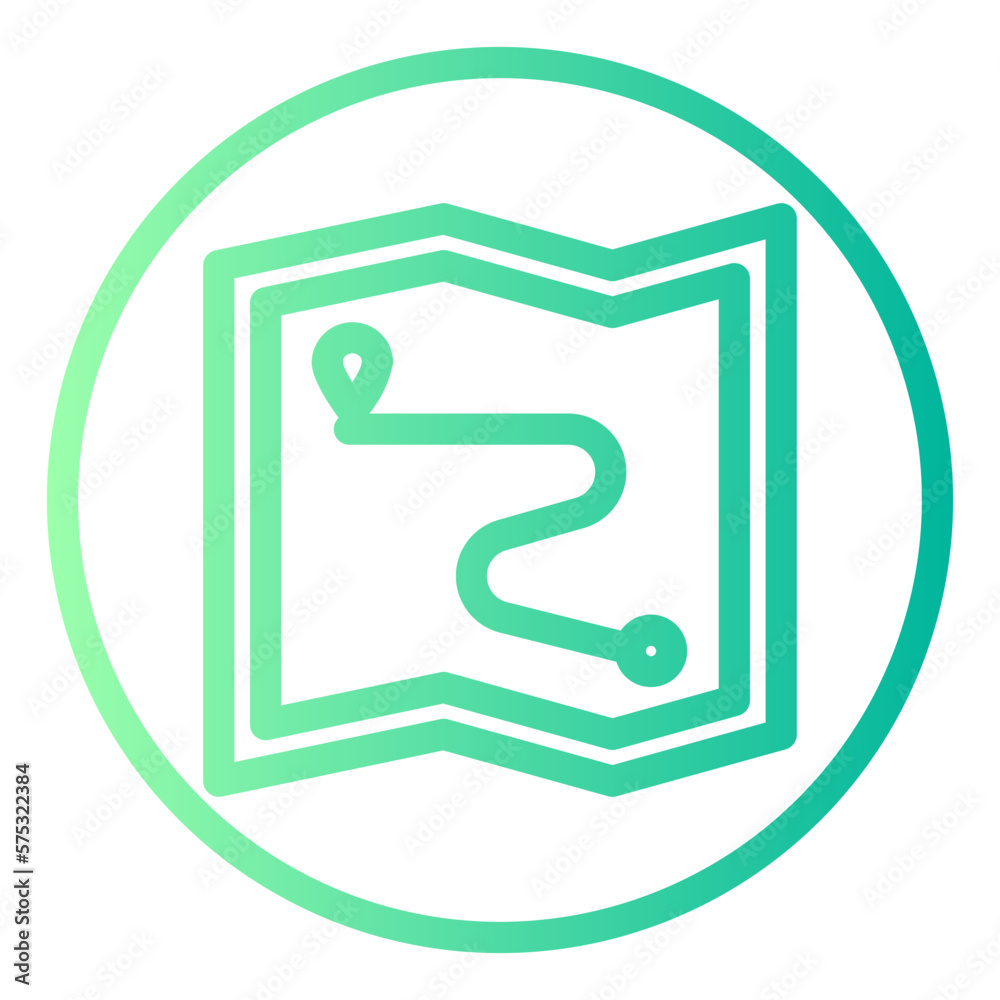 map pin gradient icon map pin gradient icon