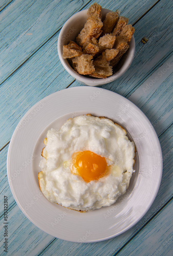 Recipe for Cloudy Eggs, Icloud Egg. High quality photo Recipe for Cloudy Eggs, Icloud Egg. High quality photo