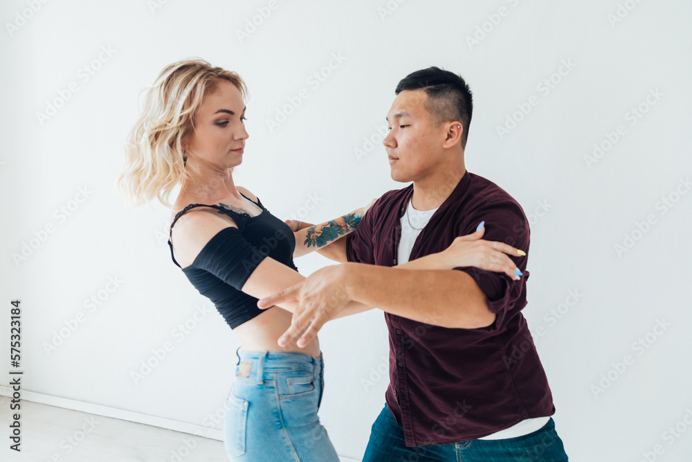 dancers man and woman bachata kizomba latina hall dance studio dancers man and woman bachata kizomba latina hall dance studio
