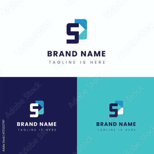 SD Arrow Logo Design, This logo design features the initials S and D connected by an arrow to represent strength, technology, and refinement. The arrow always flows from the letter S to the letter D. (ID: 575327197)