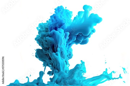 abstract fluid ink banners with smoke effect generative ai