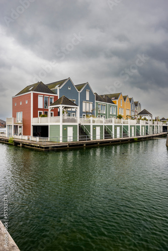 Modern residential architecture in Houten, The Netherlands