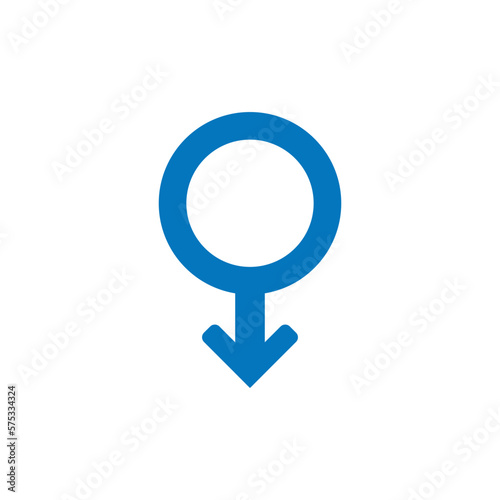 male gender symbol vector icon