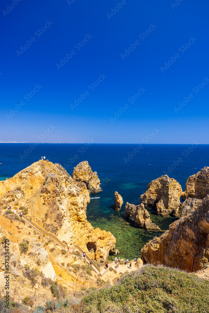 coast of Algarve near Lagos, Portugal