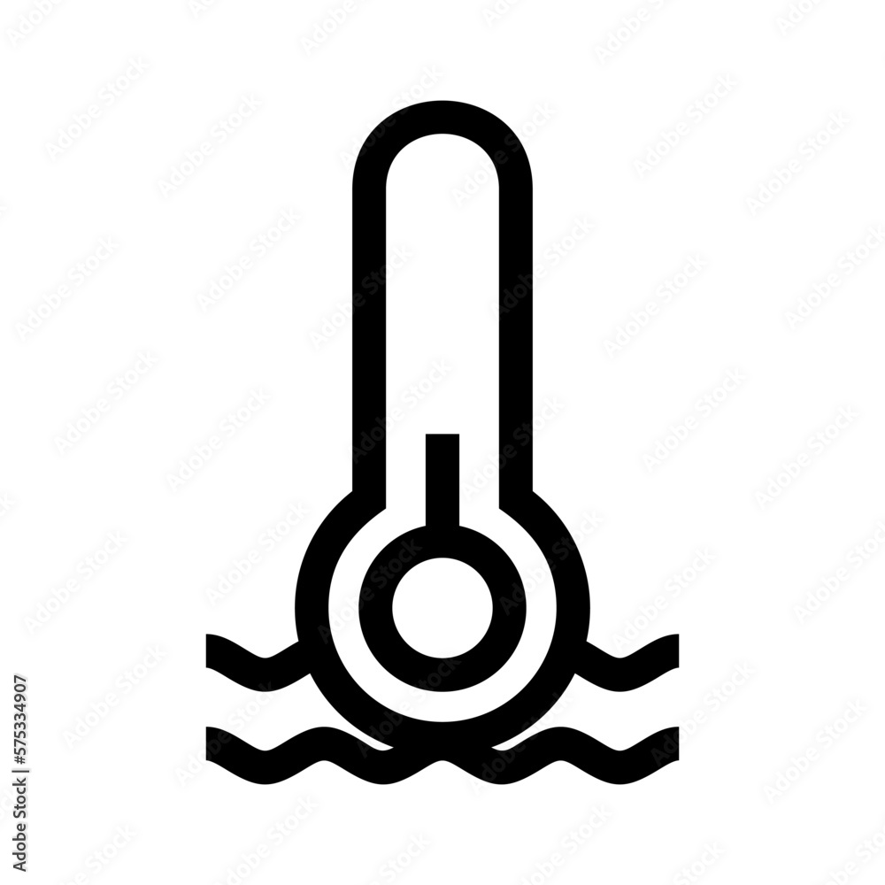 temperature icon or logo isolated sign symbol vector illustration - high quality black style vector icons temperature icon or logo isolated sign symbol vector illustration - high quality black style vector icons
