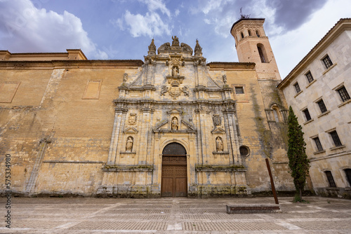 monastery in Carrion de los Condes on the Santiago trail, Castile and Leon, Spain photo