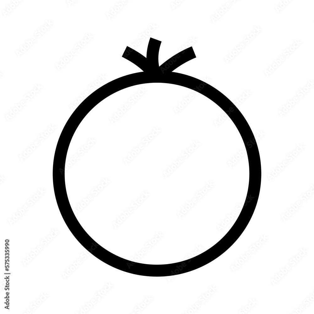 tomato icon or logo isolated sign symbol vector illustration - high quality black style vector icons