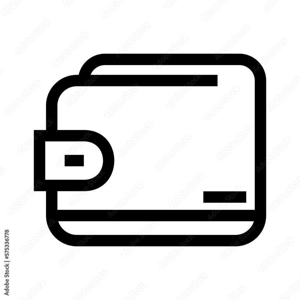 wallet icon or logo isolated sign symbol vector illustration - high quality black style vector icons wallet icon or logo isolated sign symbol vector illustration - high quality black style vector icons