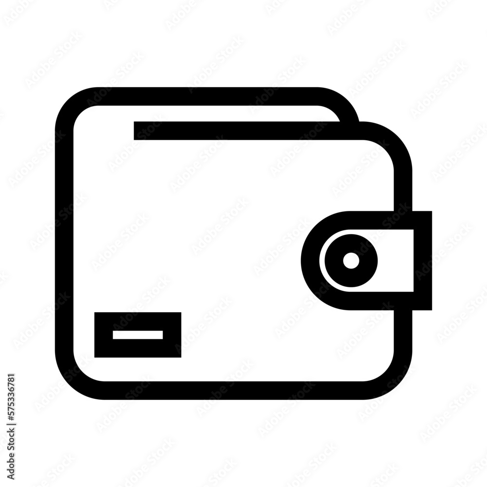 wallet icon or logo isolated sign symbol vector illustration - high quality black style vector icons wallet icon or logo isolated sign symbol vector illustration - high quality black style vector icons