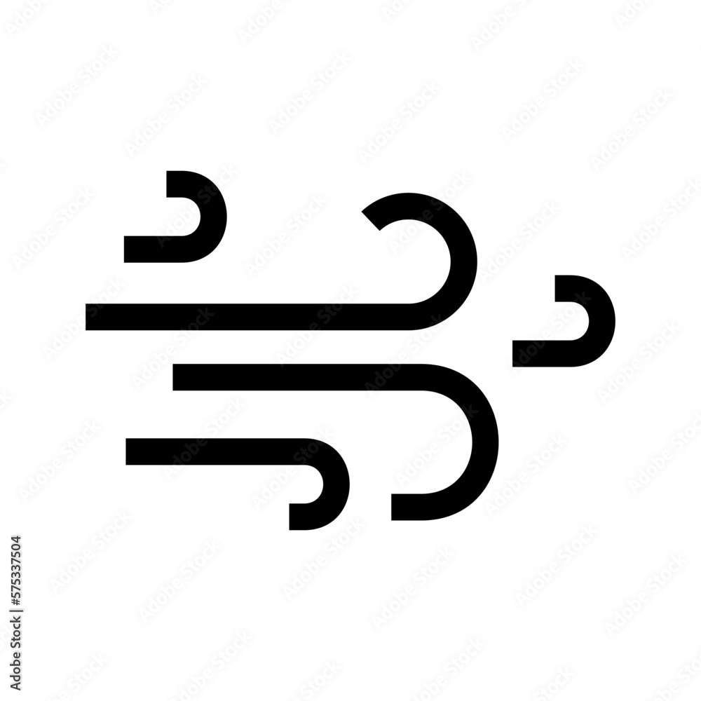 wind icon or logo isolated sign symbol vector illustration - high quality black style vector icons wind icon or logo isolated sign symbol vector illustration - high quality black style vector icons