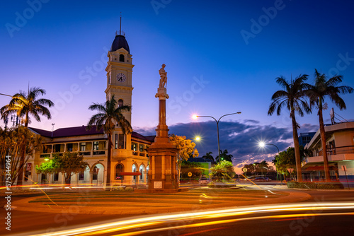 Historical post office building in Bundaberg, Queensland, Australia photo