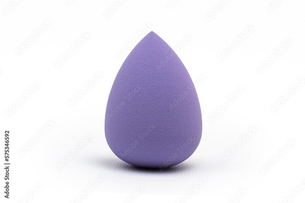 Beauty blender on white isolated background for cosmetics Beauty blender on white isolated background for cosmetics
