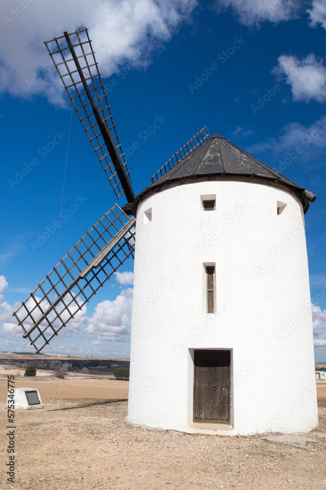 Windmill in Castilla-La Mancha, Spain
