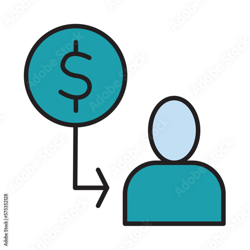 Filled Line VENAL design vector icon