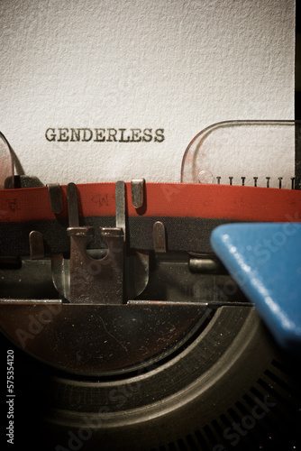 Genderless concept view